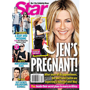 Jennifer Aniston, Star Magazine Jennifer Aniston, Star Magazine
